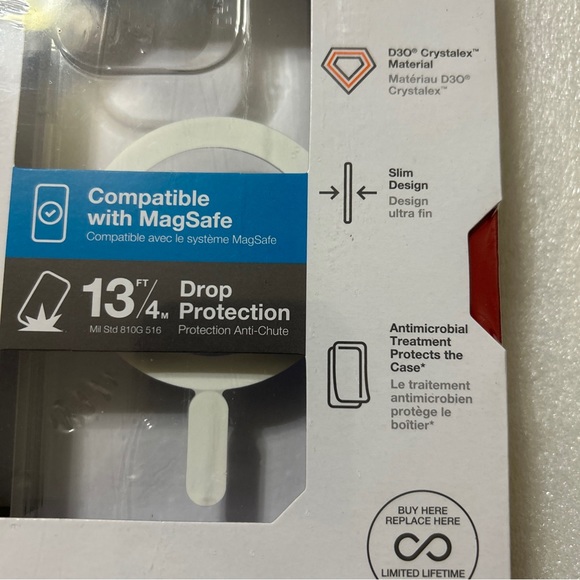 ZAGG sale! Gear4 Crystal Palace Snap MagSafe Case for Apple iPhone 13 - Picture 2 of 8